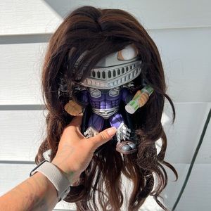Lace front wig